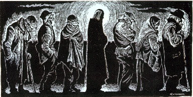 "Christ of the Bread Line" by Fritz Eichenberg "Christ of the Bread Line" by Fritz Eichenberg