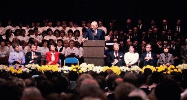 Vaughn Featherstone at the 1984 Minneapolis Regional Confernence