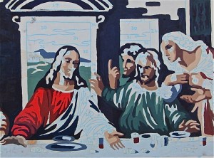 Last Supper Paint by Numbers