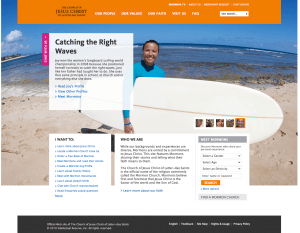 Screen shot from the 