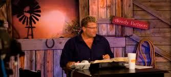 Shawn McCraney on the set of his Heart of the Matter television show.