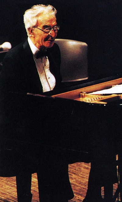 Dave Brubeck, in concert at the 1997 General Assembly. —Courtesy of Presbyterians Today