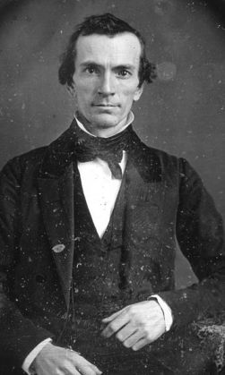 Photograph of Oliver Cowdery found in the Library of Congress, taken in the 1840s by James Presley Ball