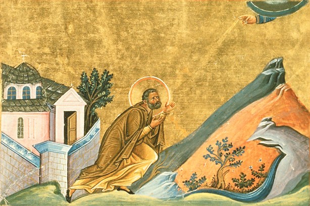 Athanasius_the_Confessor_of_Constantinople_(Menologion_of_Basil_II)