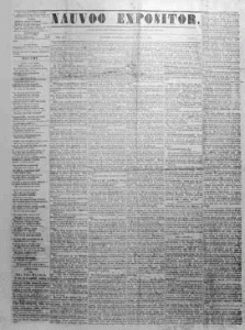 credit: LdS Church Nauvoo Expositor